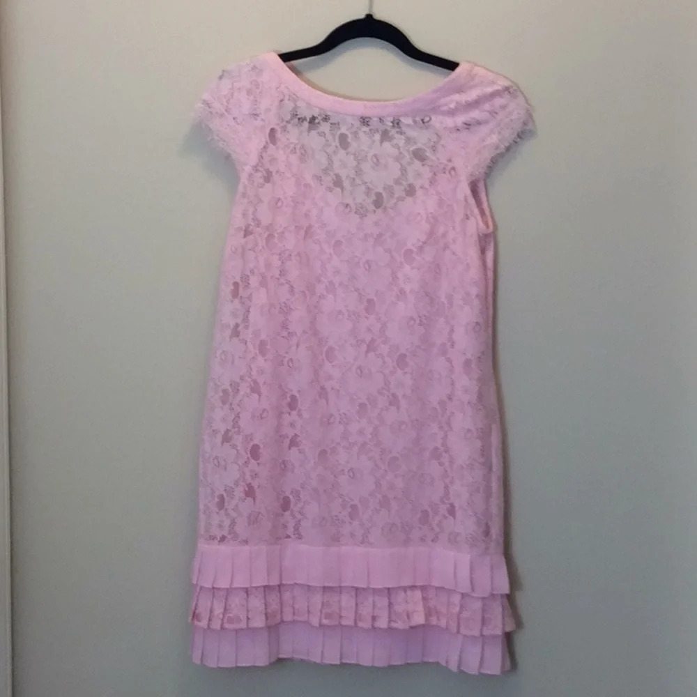 NWT Jessica Simpson Pink Lace Dress Size 6